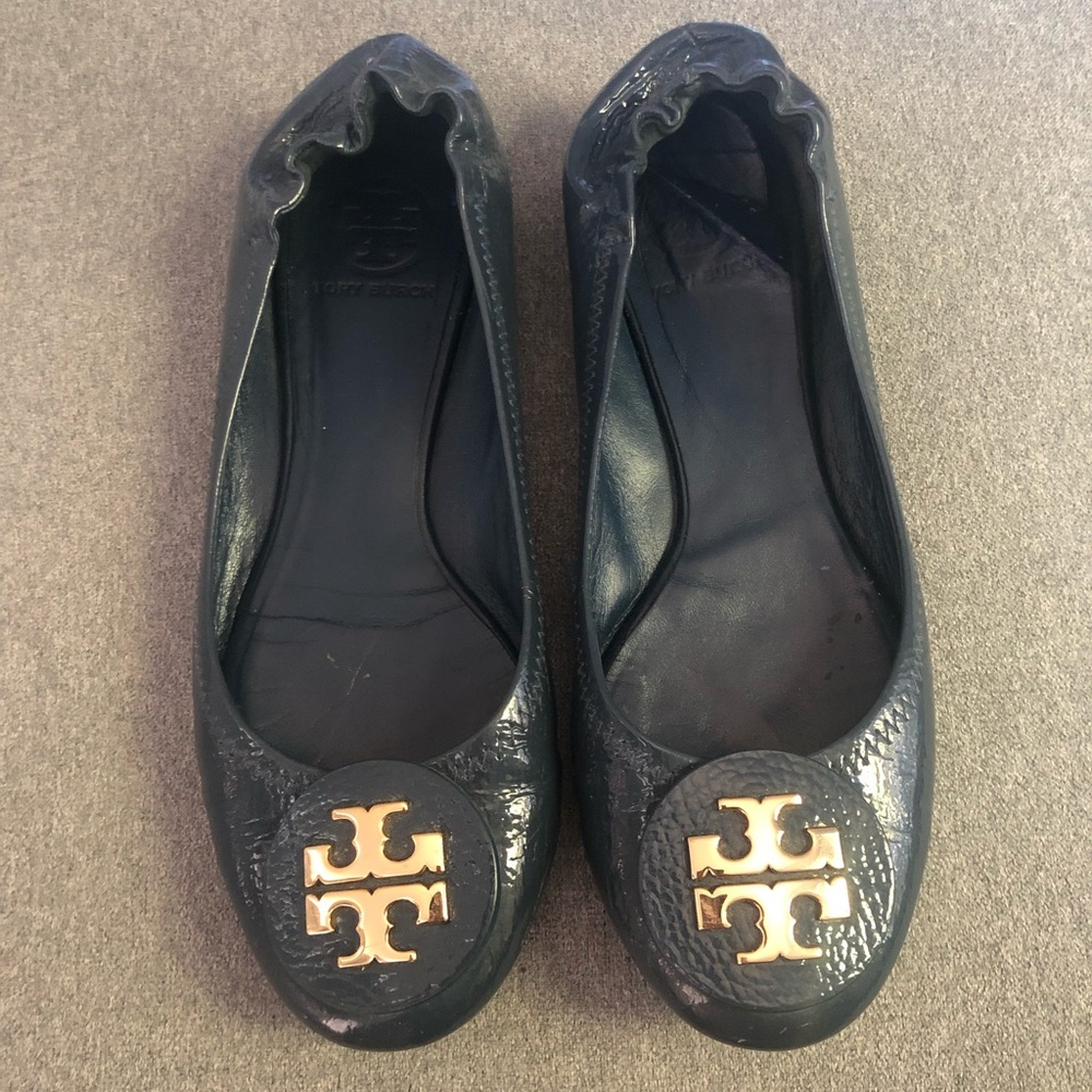 Tory Burch patent flats